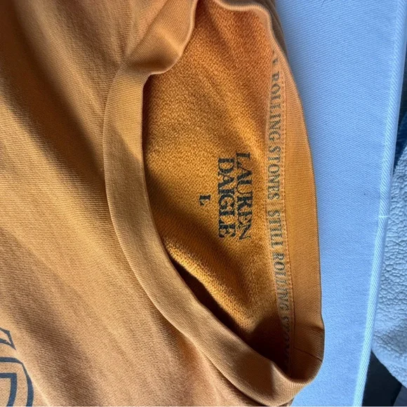 Lauren Daigle Mustard Colored  'Rise Up' Sweatshirt - Picture 7 of 9